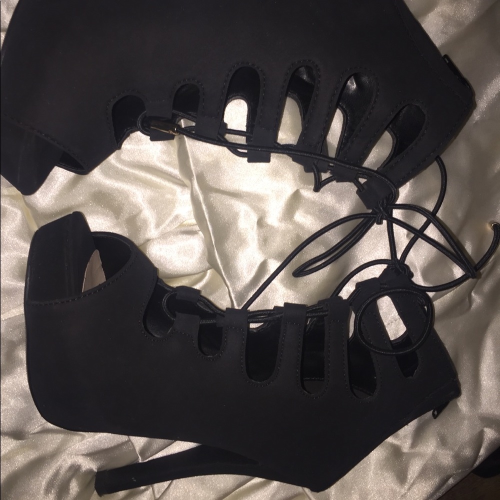 Black heels